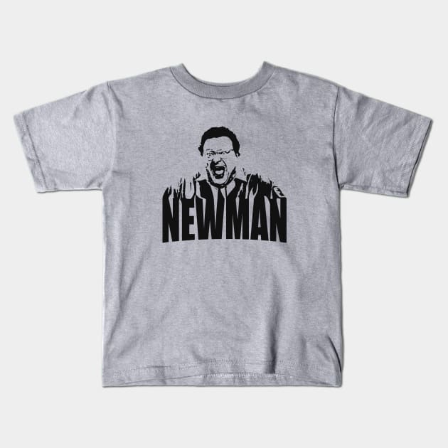 Newman – an Unknown 20th-Century Poet Kids T-Shirt by bradjbarry